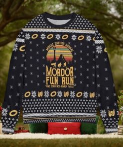 Lord Of The Rings Middle Earth Is Annual Mordor Fun Run Ugly Sweater