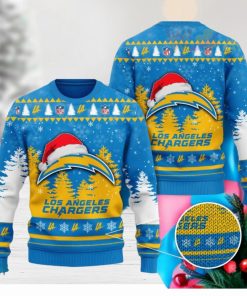 Los Angeles Chargers 3D Ugly Christmas Sweater