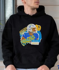 Los Angeles Chargers Justin Herbert Football Paper T Shirt