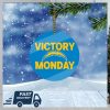 Los Angeles Chargers NFL Victory Monday Christmas Tree Decorations Xmas Ornament