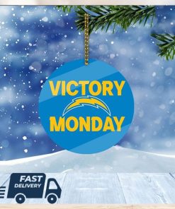 Los Angeles Chargers NFL Victory Monday Christmas Tree Decorations Xmas Ornament
