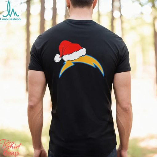 Los Angeles Chargers logo Santa Hat Christmas 2023 Shirt