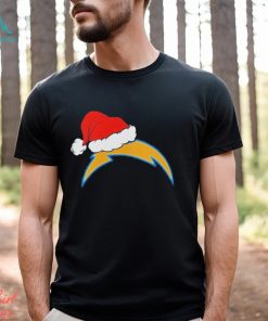 Los Angeles Chargers logo Santa Hat Christmas 2023 Shirt