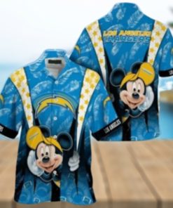 Los Angeles Chargers nfl mickey mouse Hawaiian Shirt custom for fan