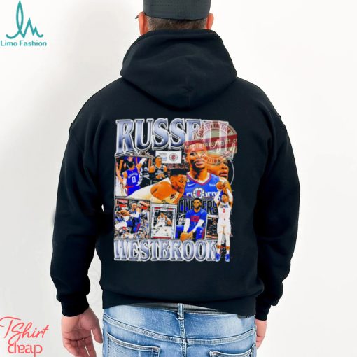 Los Angeles Clippers basketball number 0 Russell Westbrook player Vintage 2023 shirt