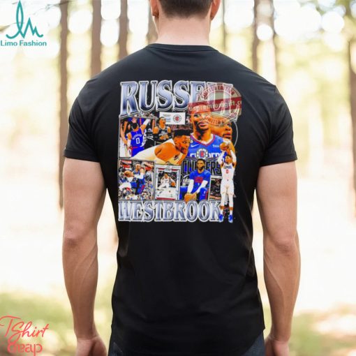 Los Angeles Clippers basketball number 0 Russell Westbrook player Vintage 2023 shirt
