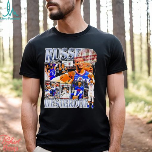 Los Angeles Clippers basketball number 0 Russell Westbrook player Vintage 2023 shirt