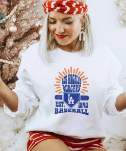 Los Angeles Dodgers Youth Sun Burst T Shirt