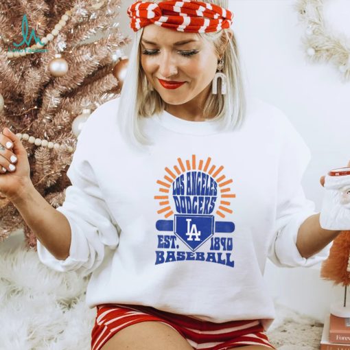 Los Angeles Dodgers Youth Sun Burst T Shirt