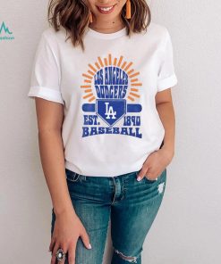 Los Angeles Dodgers Youth Sun Burst T Shirt