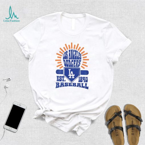 Los Angeles Dodgers Youth Sun Burst T Shirt
