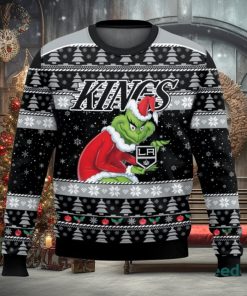 Los Angeles Kings Grinch AOP Ugly Christmas Sweater Christmas Gift For Men And Women