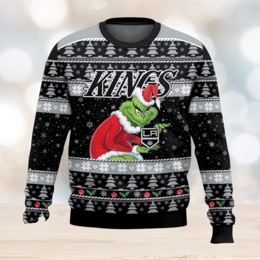 Los Angeles Kings Grinch Ugly Christmas Sweater Trending Sweater For 2023 Christmas Holidays