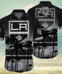 Los Angeles Kings NHL Logo Coconut Tropical Hawaiian Shirt Beach Gift For Fans