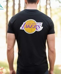 Los Angeles Lakers Fanatics Branded Black Primary Team Logo Shirt