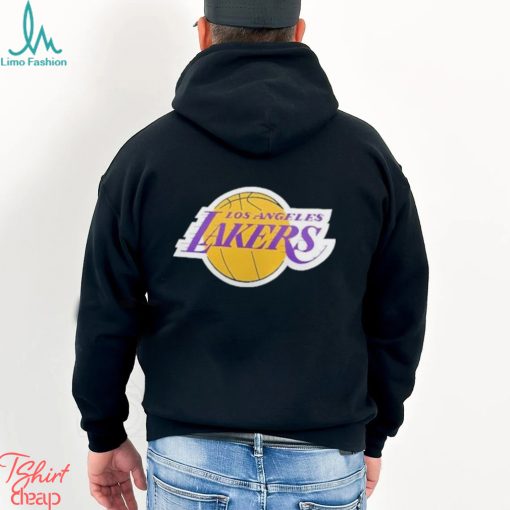 Los Angeles Lakers Fanatics Branded Black Primary Team Logo Shirt