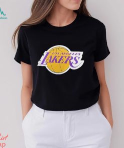 Los Angeles Lakers Fanatics Branded Black Primary Team Logo Shirt