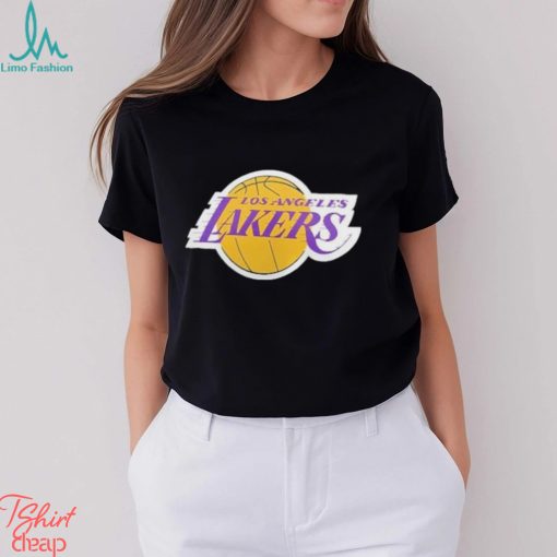 Los Angeles Lakers Fanatics Branded Black Primary Team Logo Shirt