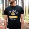 Los Angeles Lakers basketball forever not just when we win signatures logo shirt