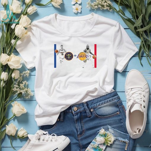 Los Angeles Lakers VS Denver Nuggets NBA oct 25 2023 shirt