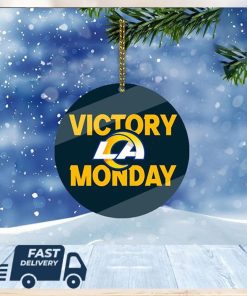 Los Angeles Rams NFL Victory Monday Christmas Tree Decorations Xmas Ornament