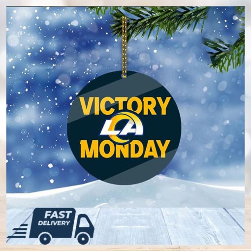 Los Angeles Rams NFL Victory Monday Christmas Tree Decorations Xmas Ornament