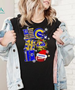 Los Angeles Rams NFL ho ho ho Christmas shirt, hoodie, sweater, long sleeve and tank top Los Angeles Rams NFL ho ho ho Christmas shirt