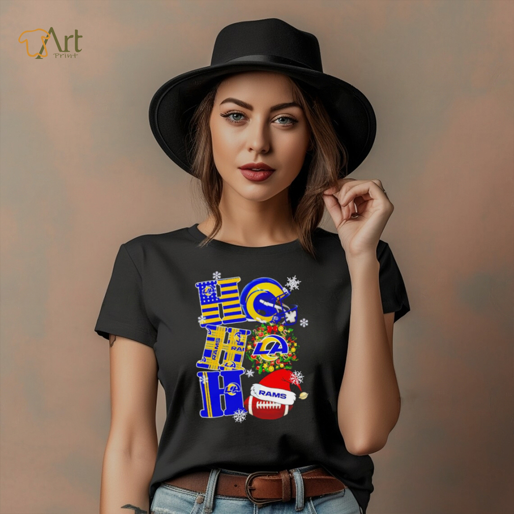 Los Angeles Rams NFL ho ho ho Christmas shirt Los Angeles Rams NFL ho ho ho Christmas shirt