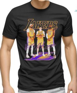 Los angeles lakers 2023 lakers signatures shirt