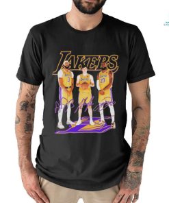 Los angeles lakers 2023 lakers signatures shirt
