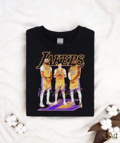 Los angeles lakers 2023 lakers signatures shirt
