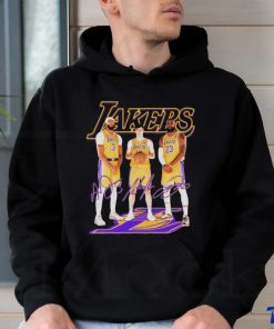 Los angeles lakers 2023 lakers signatures shirt