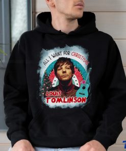 Louis Tomlinson All I Want For Christmas Is Louis Tomlinson Perfect Now Don’t Let It Break Your Heart Winter Holiday Shirt