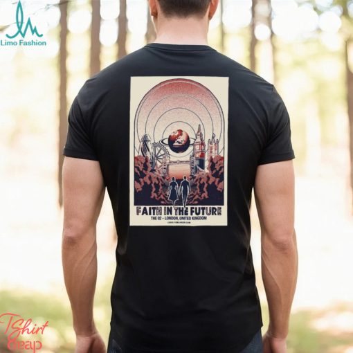 Louis Tomlinson Faith In The Future The 02 London, UK 2023 World Tour Poster Shirt