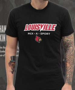 Louisville Cardinals Fanatics Branded Personalized Authentic Pick A Sport T Shirt