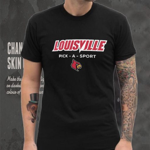 Louisville Cardinals Fanatics Branded Personalized Authentic Pick A Sport T Shirt