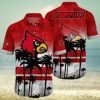 Minnesota Vikings Logo Coconut Tropical Hawaiian Shirt Beach Gift For Fans