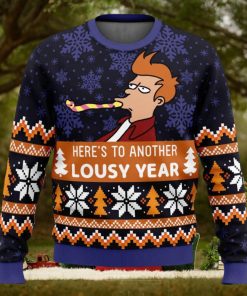 Lousy Year Futurama Ugly Christmas Sweater