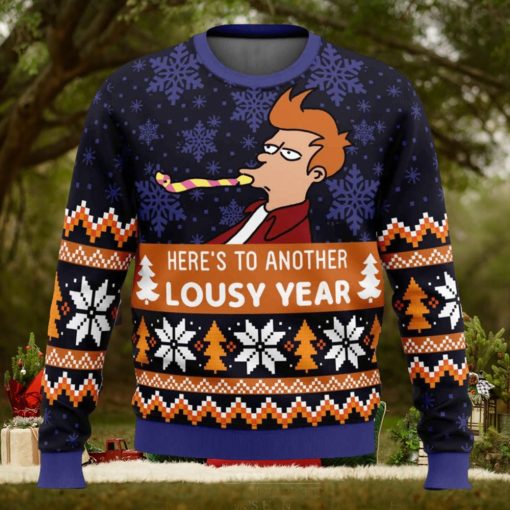 Lousy Year Futurama Ugly Christmas Sweater