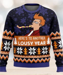 Lousy Year Futurama Ugly Christmas Sweater