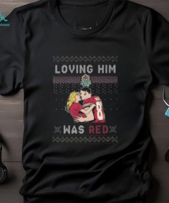 Loving Him Was Red Taylor Sw And Travis Kelce Ugly Christmas shirt, hoodie, sweater, long sleeve and tank top Loving Him Was Red Taylor Sw And Travis Kelce Ugly Christmas shirt