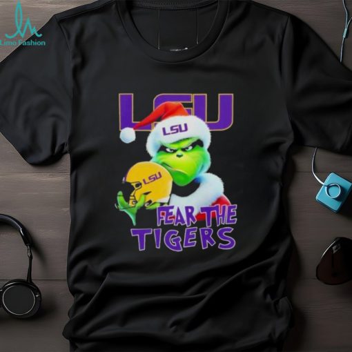 Lsu Tigers Grinch Fear The Christmas 2023 Shirt