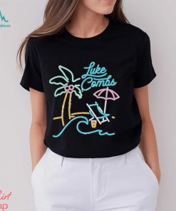 Luke Combs Neon Beach T Shirt