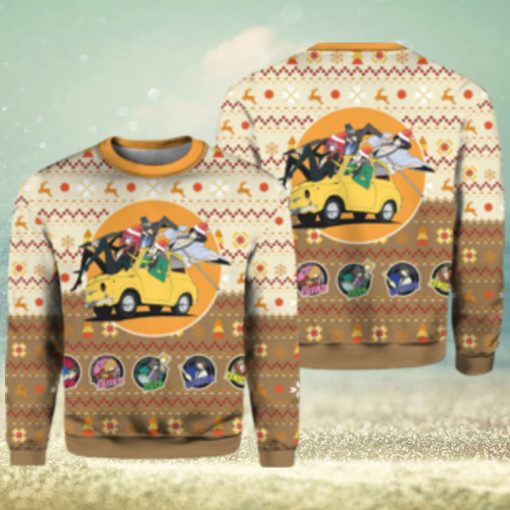 Lupin The 3rd Happy Trip Ugly Christmas Sweater