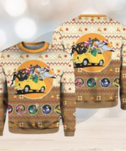 Lupin The 3rd Happy Trip Ugly Christmas Sweater