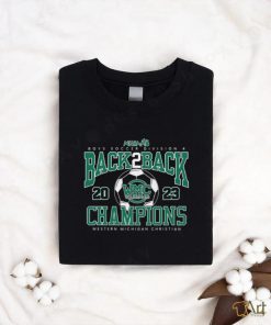 MHSAA Western Michigan Christian Boys Soccer Division 4 Back 2 Back Champions 2023 logo shirt