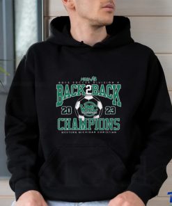 MHSAA Western Michigan Christian Boys Soccer Division 4 Back 2 Back Champions 2023 logo shirt