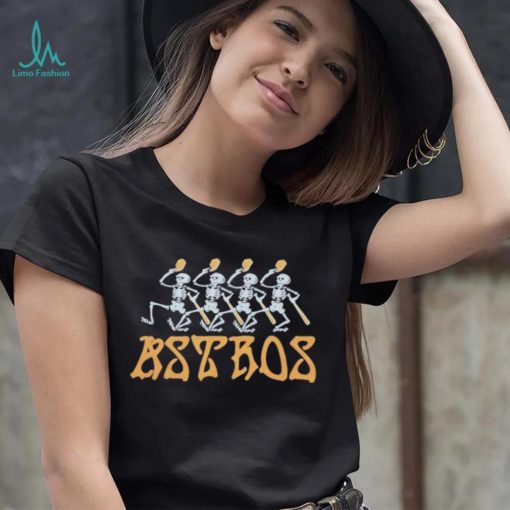 MLB Houston Astros skeletons football funny shirt