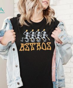 MLB Houston Astros skeletons football funny shirt