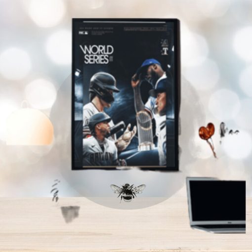 MLB The 2023 World Series Texas Ranges Vs Arizona Diamondbacks All Road Lead To October Poster Canvas